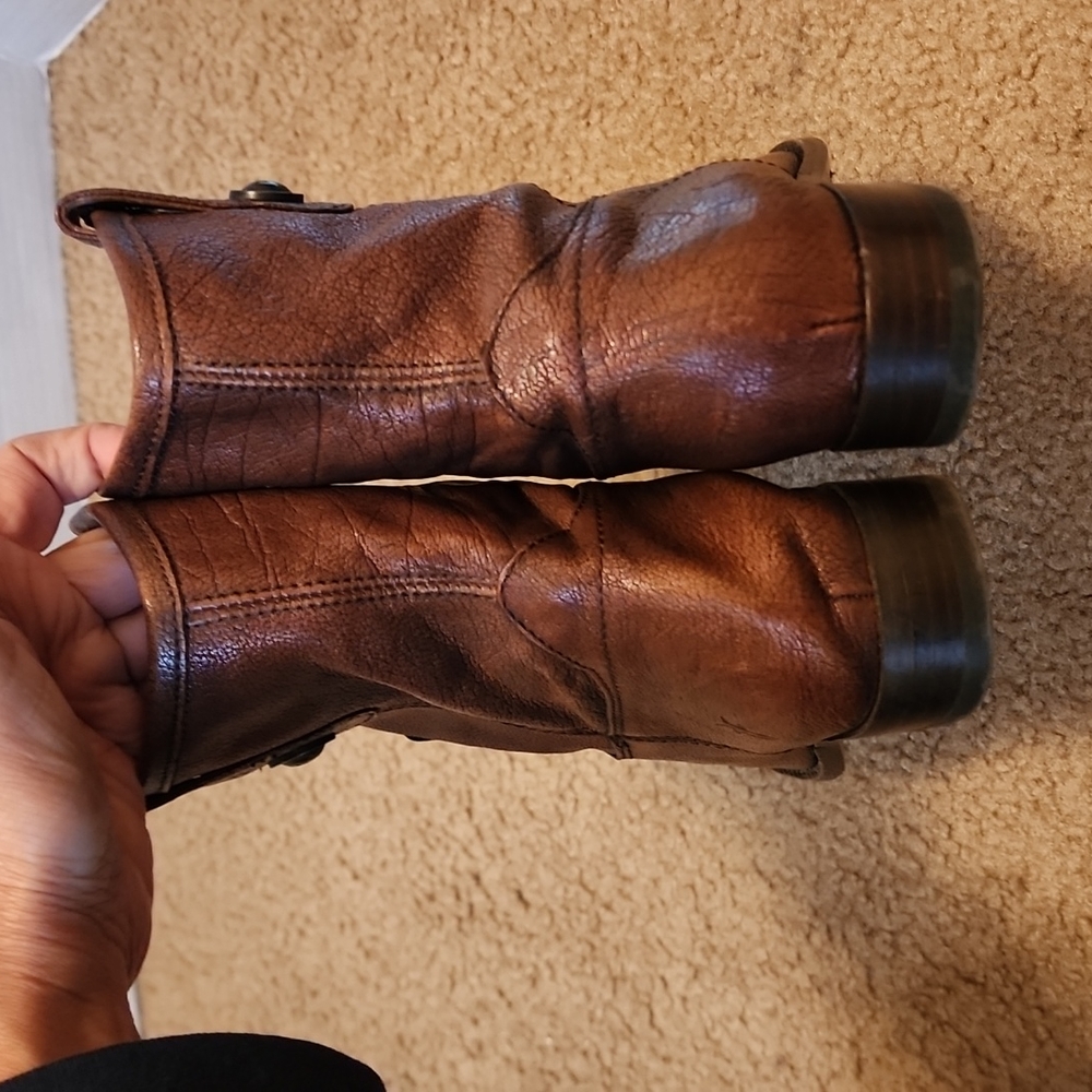 Frye Mellisa Button Short Boots View 6